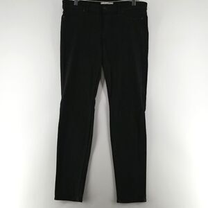 Rich & Skinny Black Jeans Womens Size 32 Mid Rise Front Zipper Button Closure